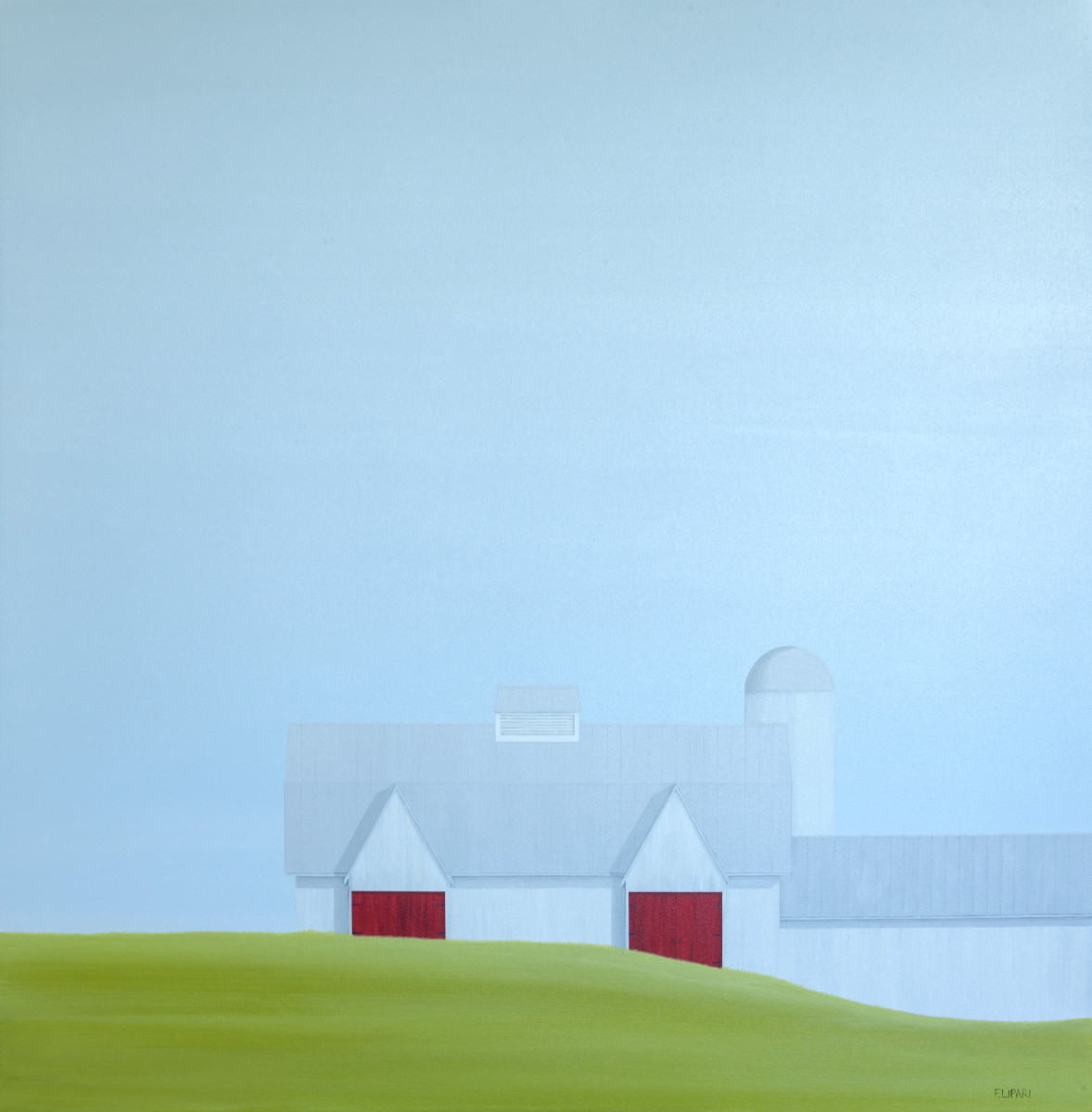 Two Red Doors by F. Lipari 