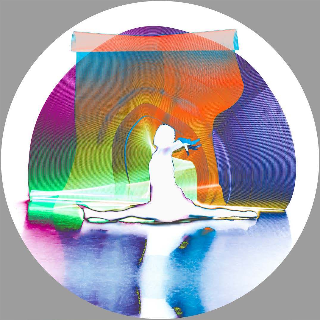Run, Throw, Glide, Roll, Breathe: Our Kinesthetic Dynamics #8357 (Split) by Lori Hepner, Image 18.