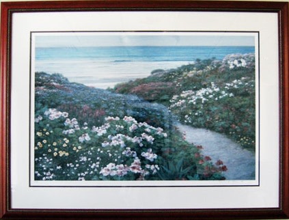 Flowers by the Sea by Diane Romanello 