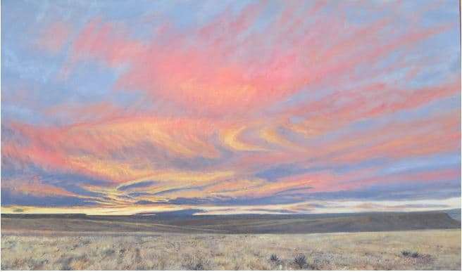Sunset Sand Draw by Benjamin Darling, Image 1.