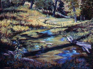 Trout Pond by Mary Louise Tejada-Brown 