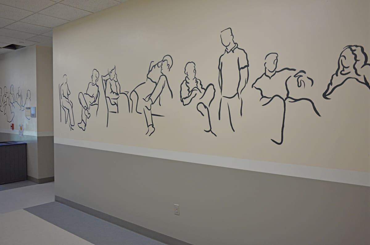 Copeland Hall Mural by Pat Hilliard-Barry, Image 1.