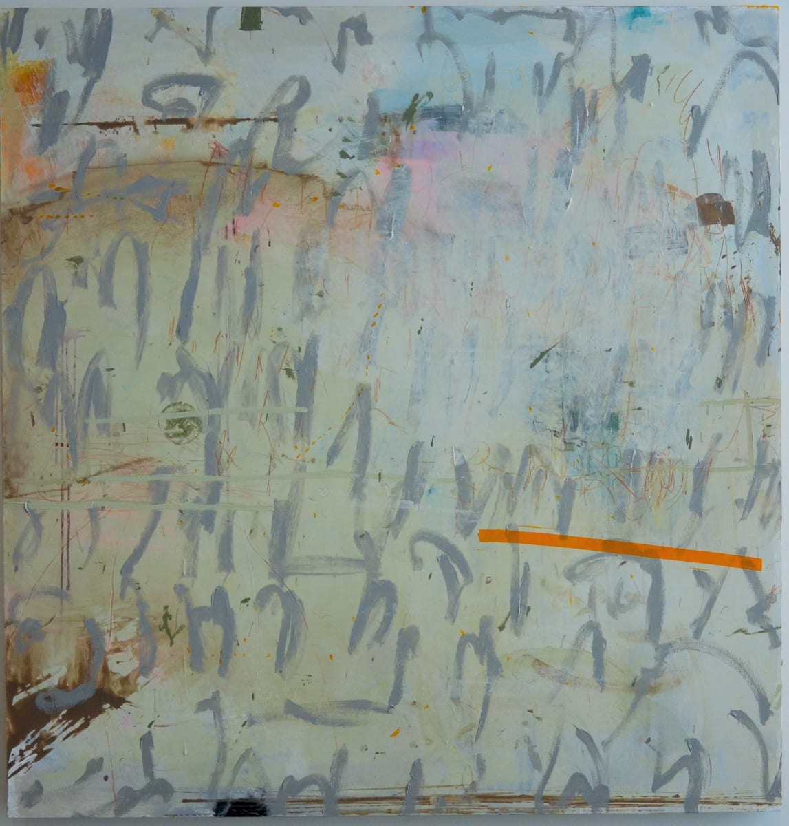 Untitled script w/orange bar by Rick Johns, Image 1.
