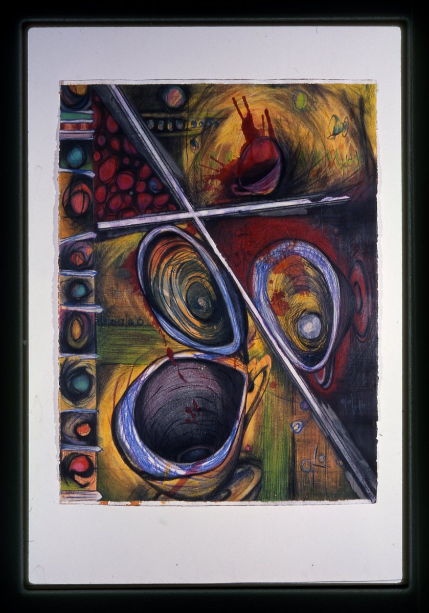 Chaotic Intersection by Theresa Rae Otten 