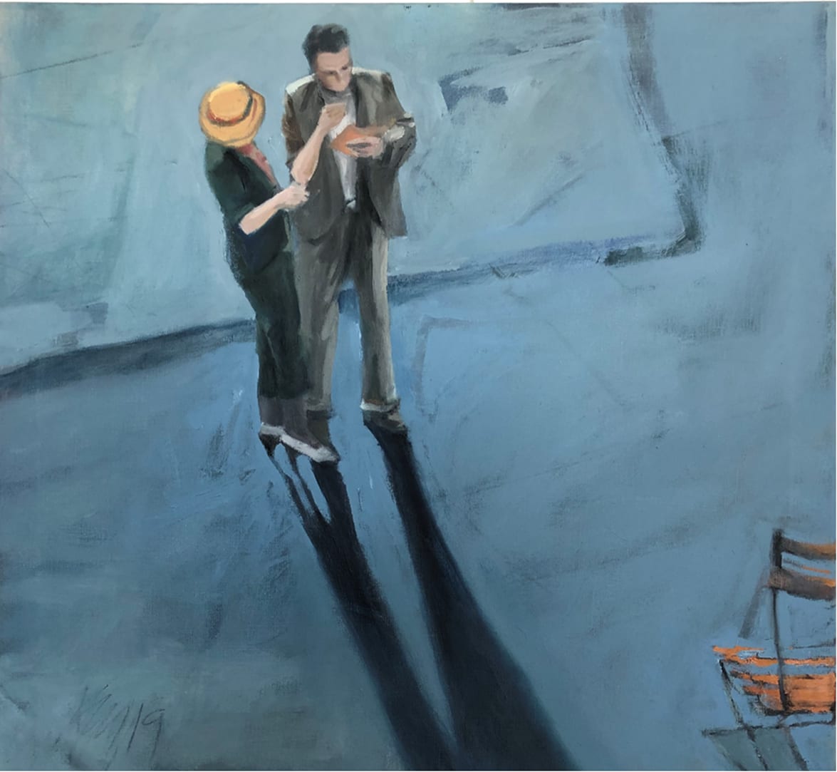 St. Martin's Courtyard by Kristine  Hansen-Cain 