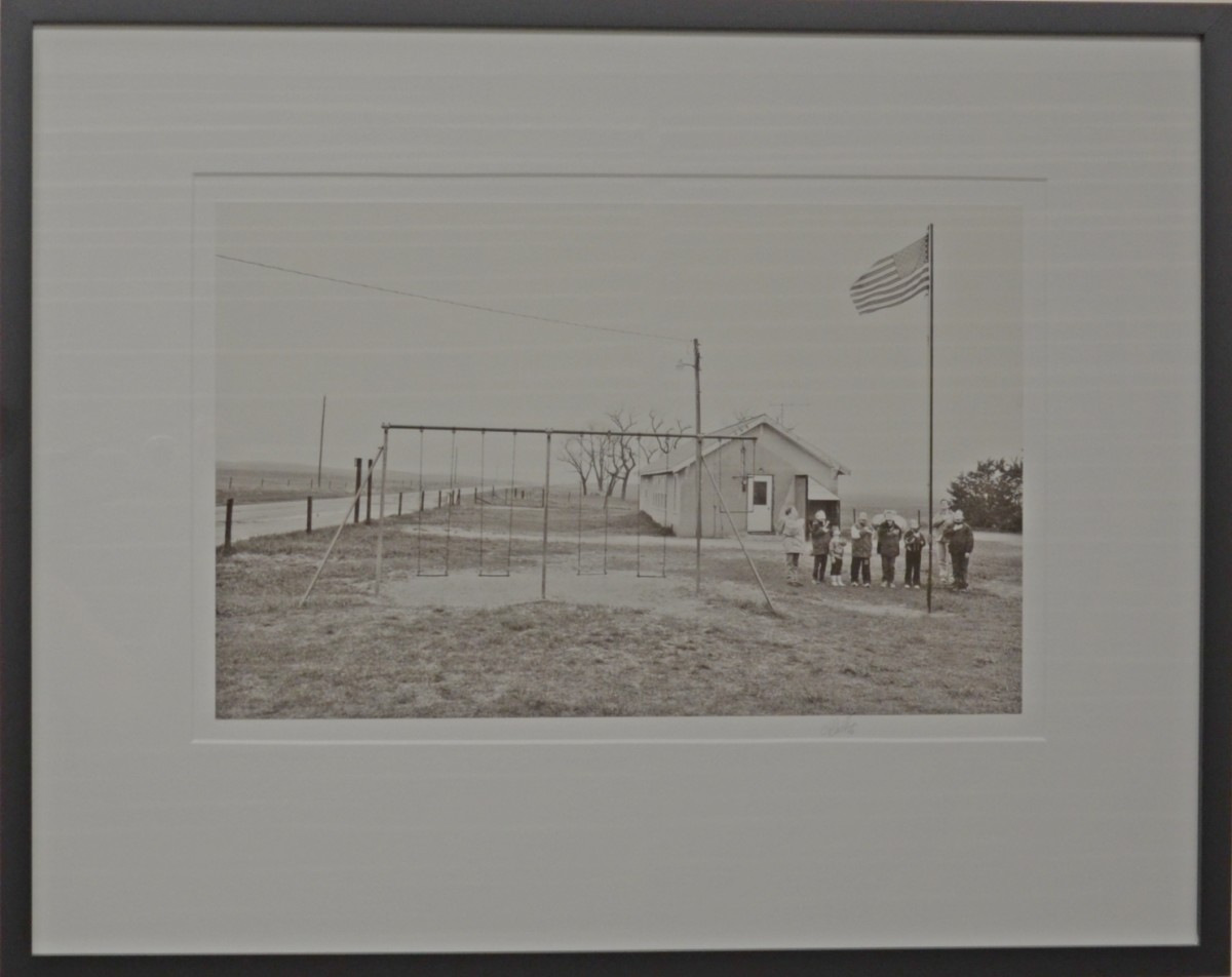Sybrant School, Rock County, Nebraska by Charles Guildner 