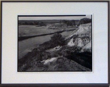 Evening, Middle Loup River, near Thedford, NE 1994 by Bill Ganzel 