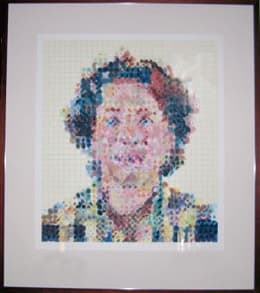 Leslie by Chuck Close, Image 1.