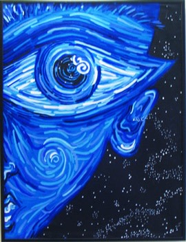 Big Blue Eye by Unknown Artist 