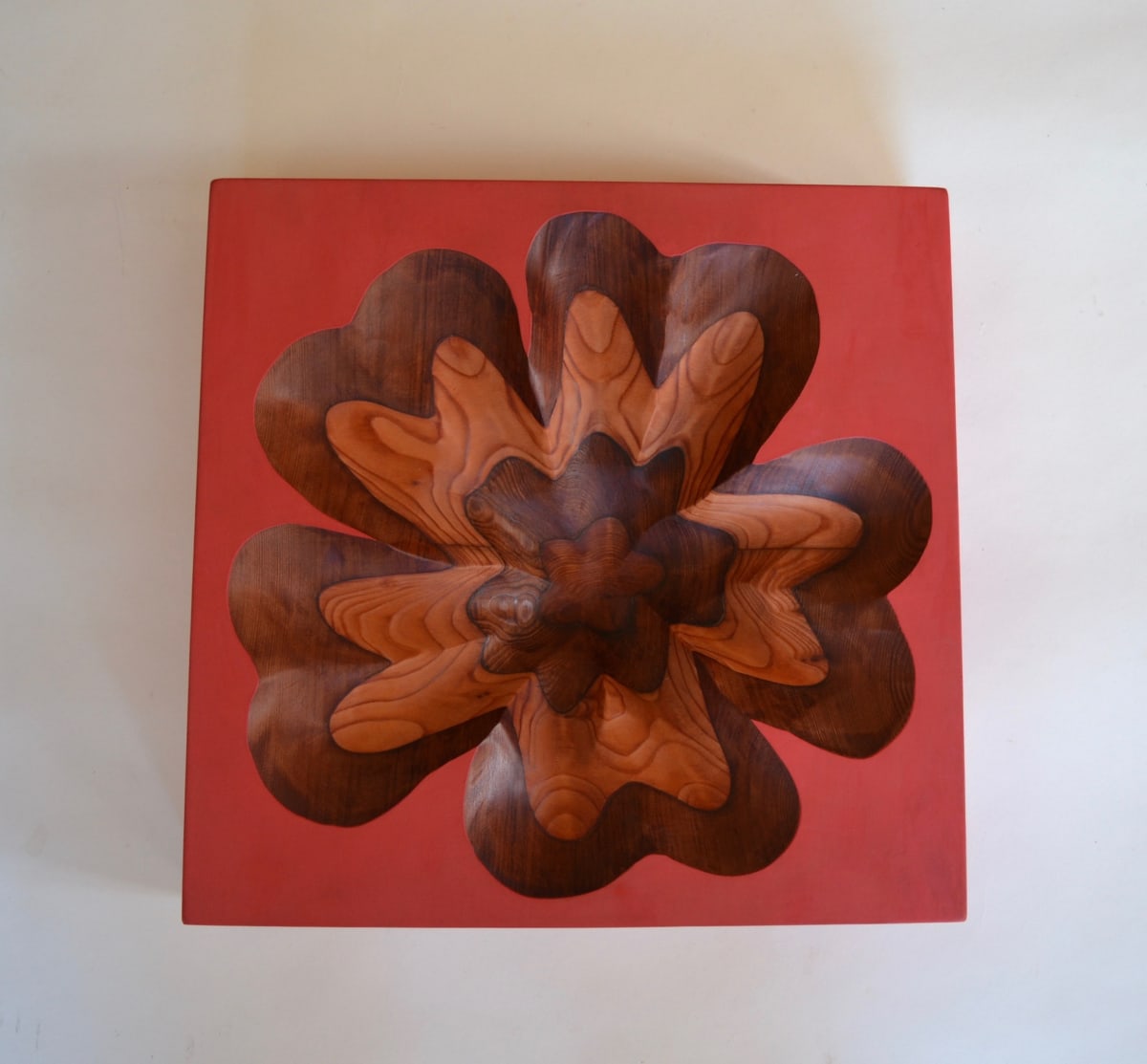 Red Wood Flower III by Lutz Hornischer 