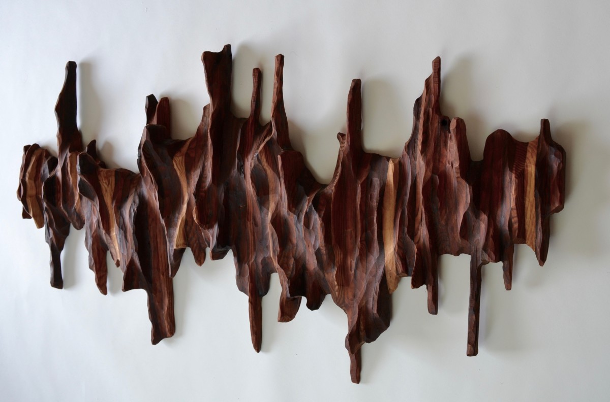 Modern Wood Sculpture by Lutz Hornischer - Sculptures & Wood Art