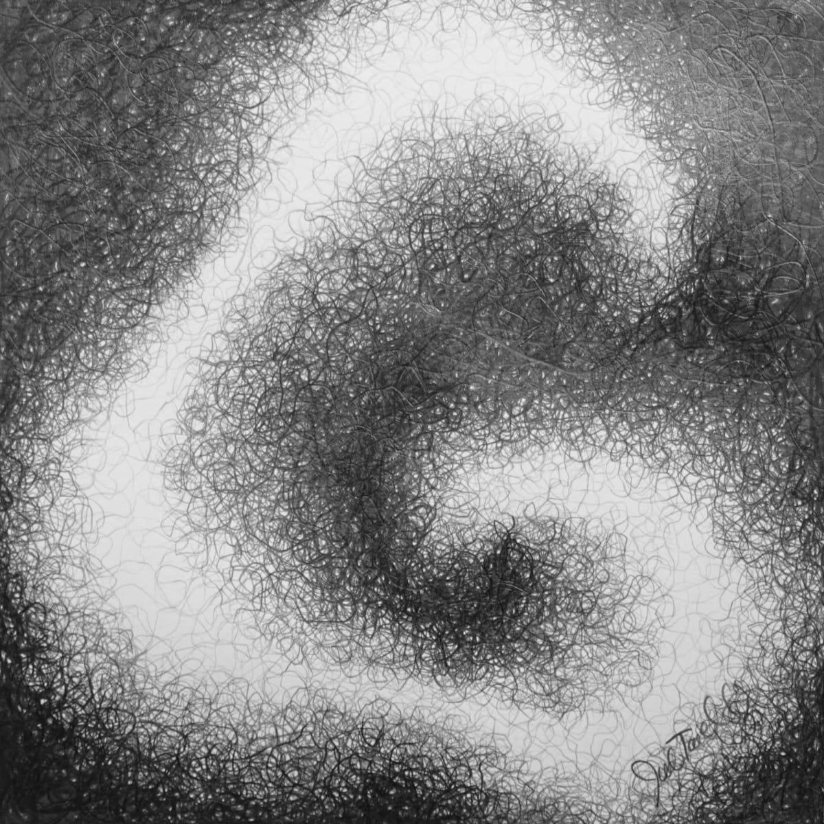 Curl drawing by Judi Tavill, Image 1.