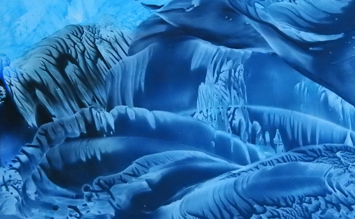 Ice Caves by Janine Wilson 