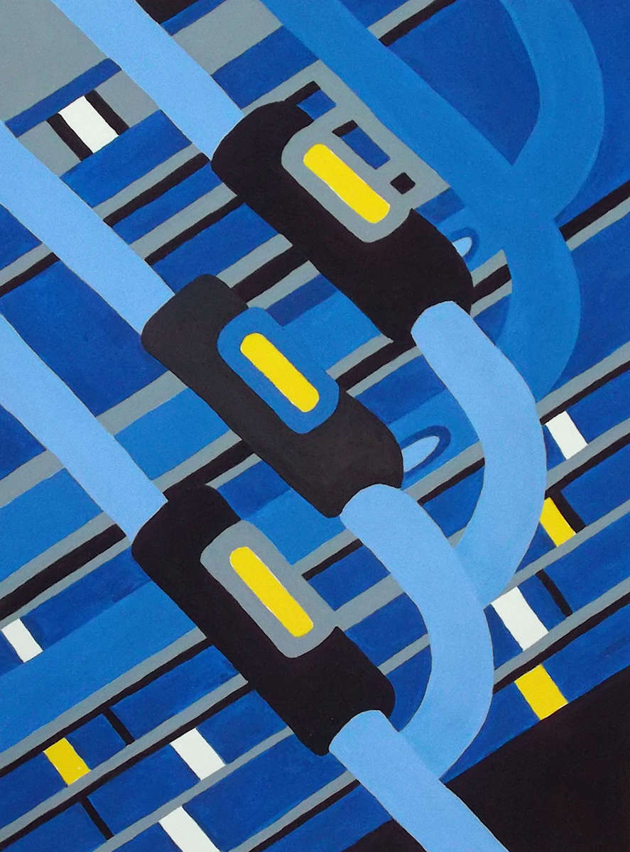 Blue Freeway by Janine Wilson, Image 1.
