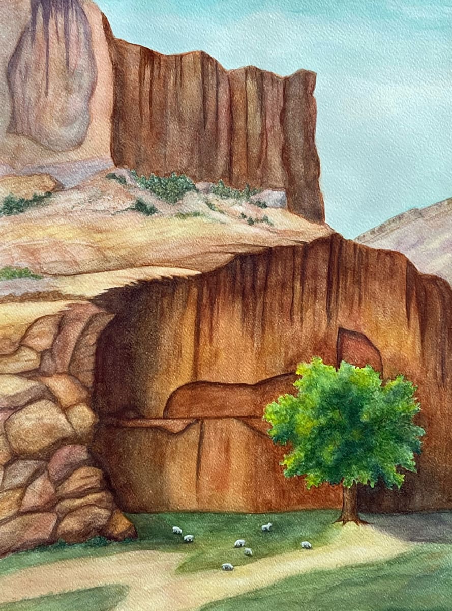 Canyon de Chelly by Janine Wilson 