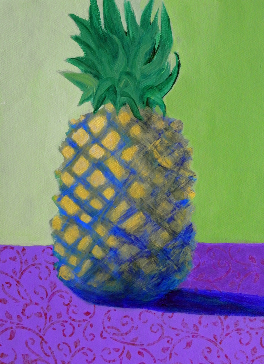 Golden Pineapple by Janine Wilson 