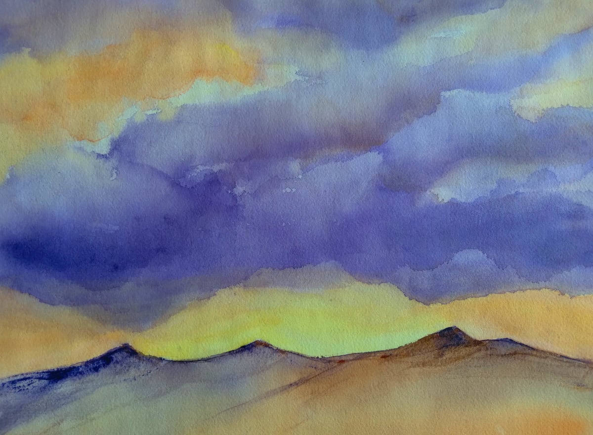 Lavender Sunset by Janine Wilson 