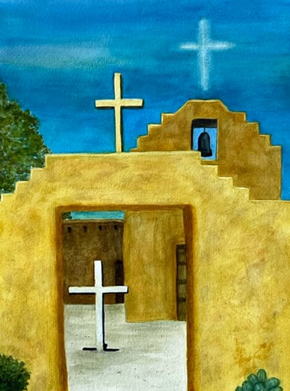 Tres Cruces by Janine Wilson, Image 1.