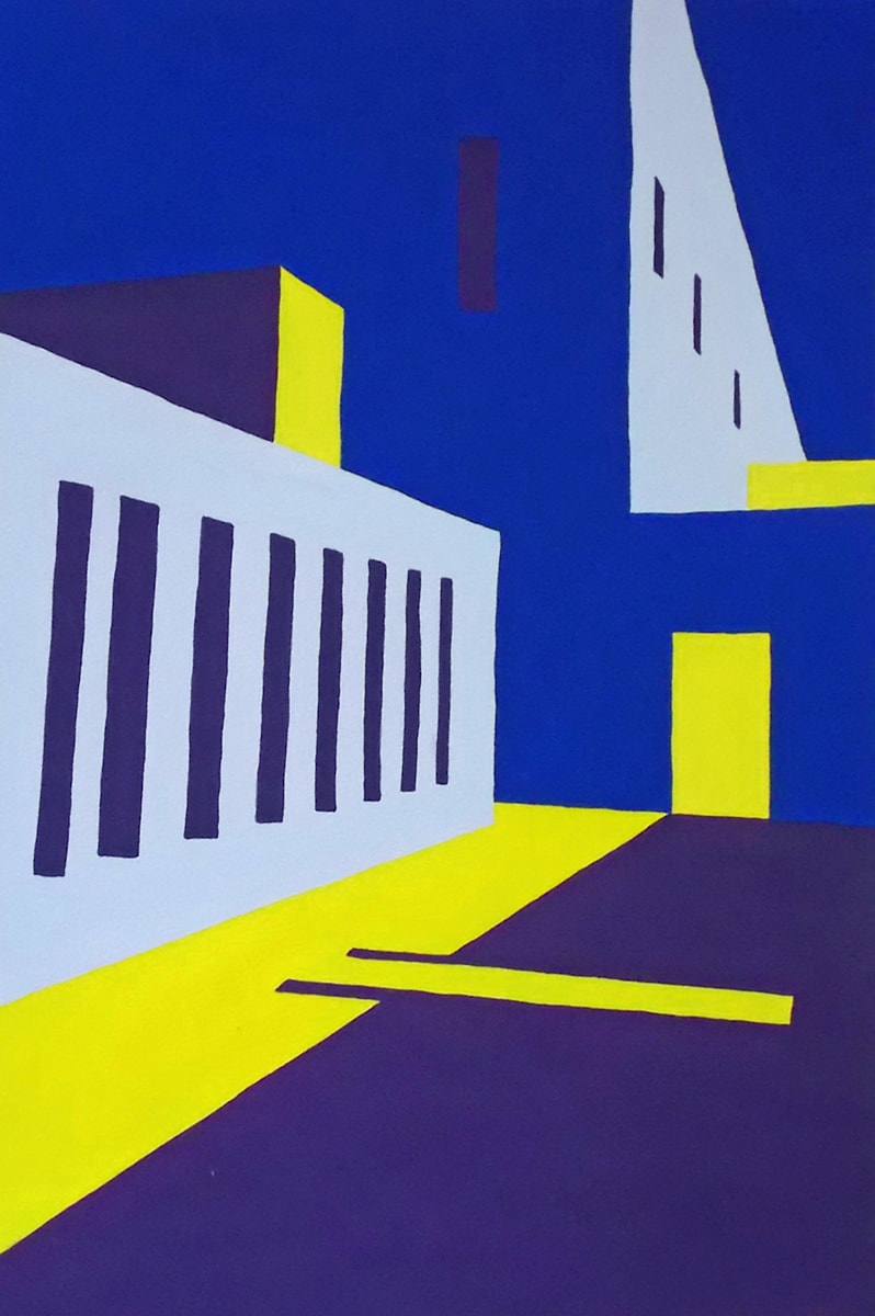 Violet Windows by Janine Wilson, Image 1.
