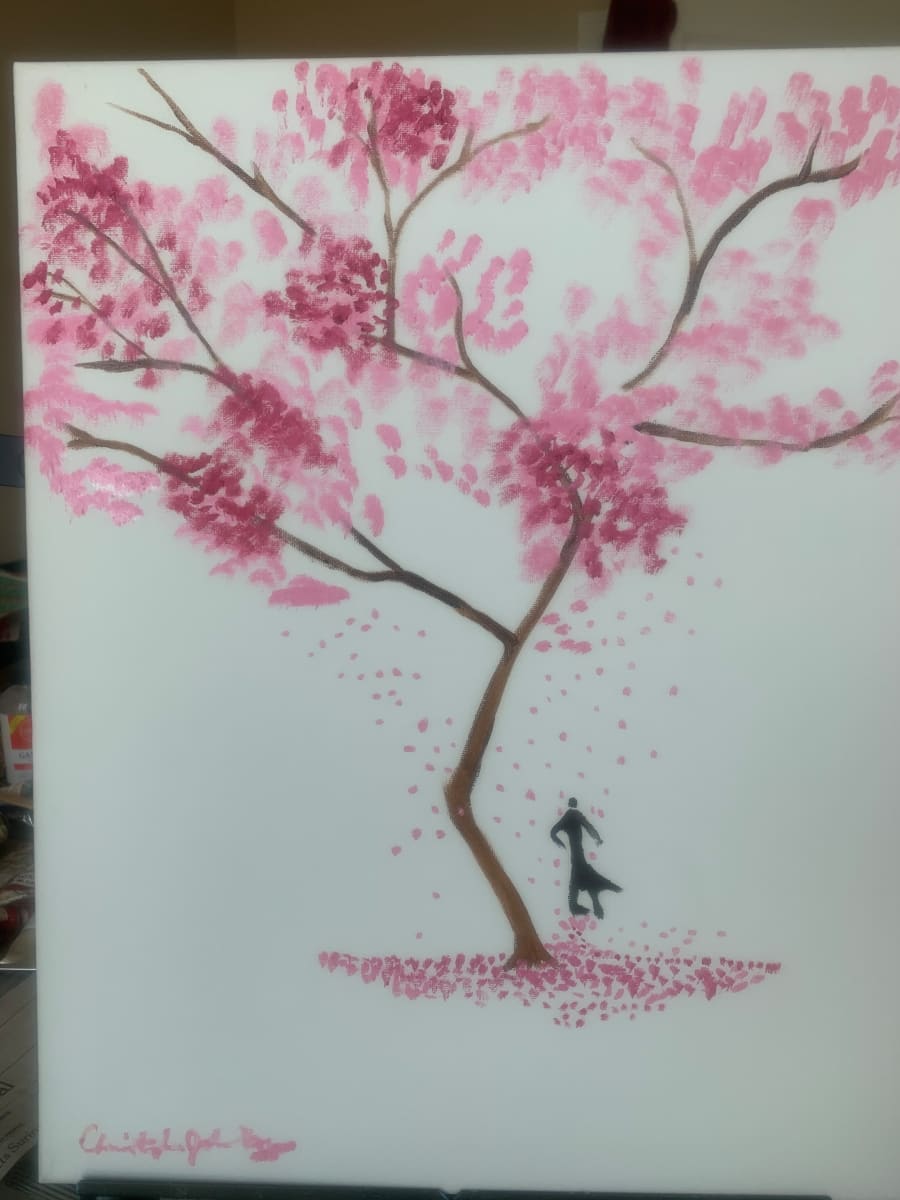 Cherry Blossoms falling 