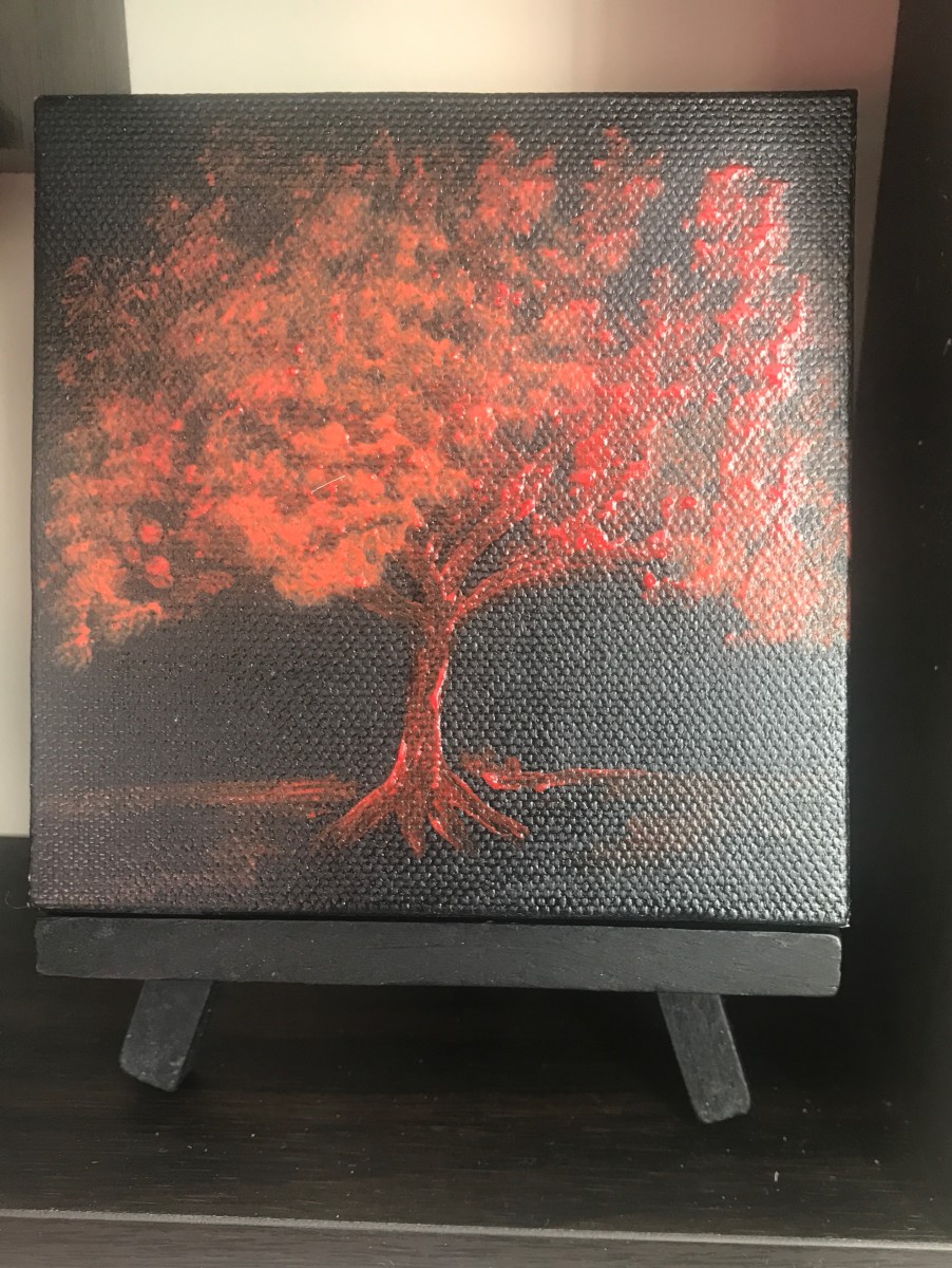 Red Tree by Christopher Hoppe 