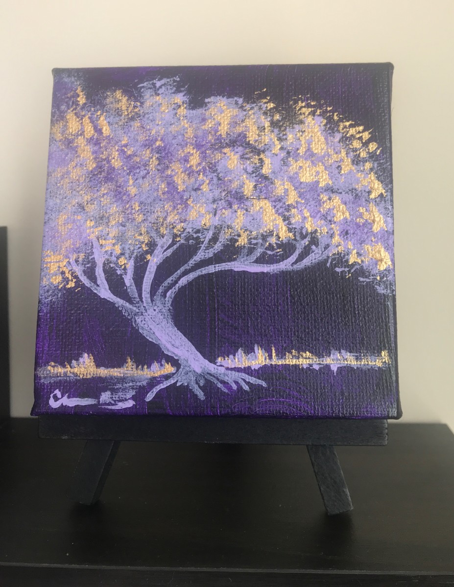 Lavender Tree of Autumn by Christopher Hoppe 