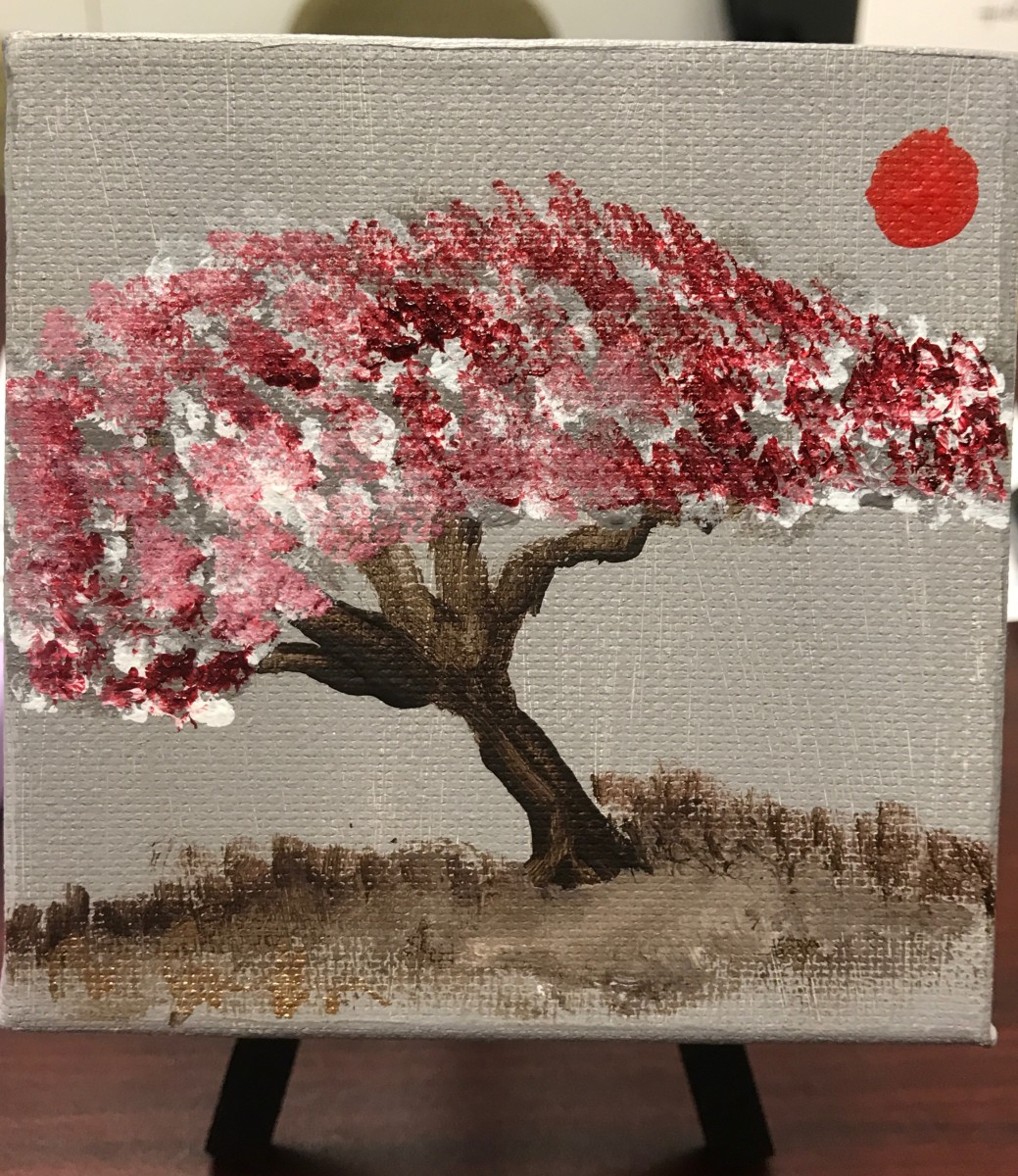 Red Blossoms 2018 by Christopher John Hoppe 