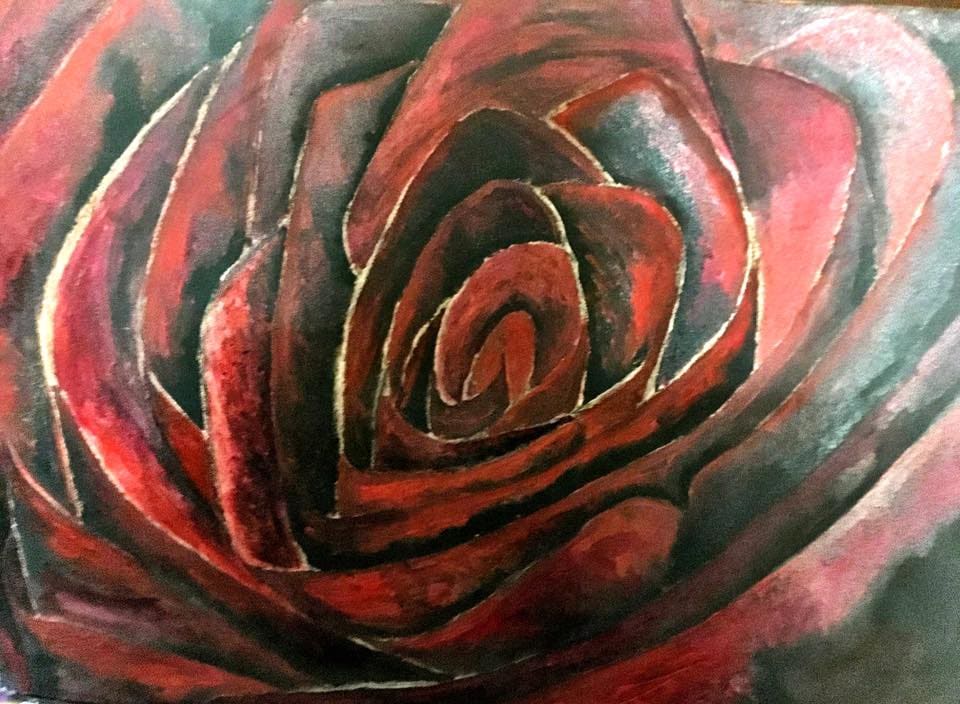Layers of Red by Christopher John Hoppe, Image 1.