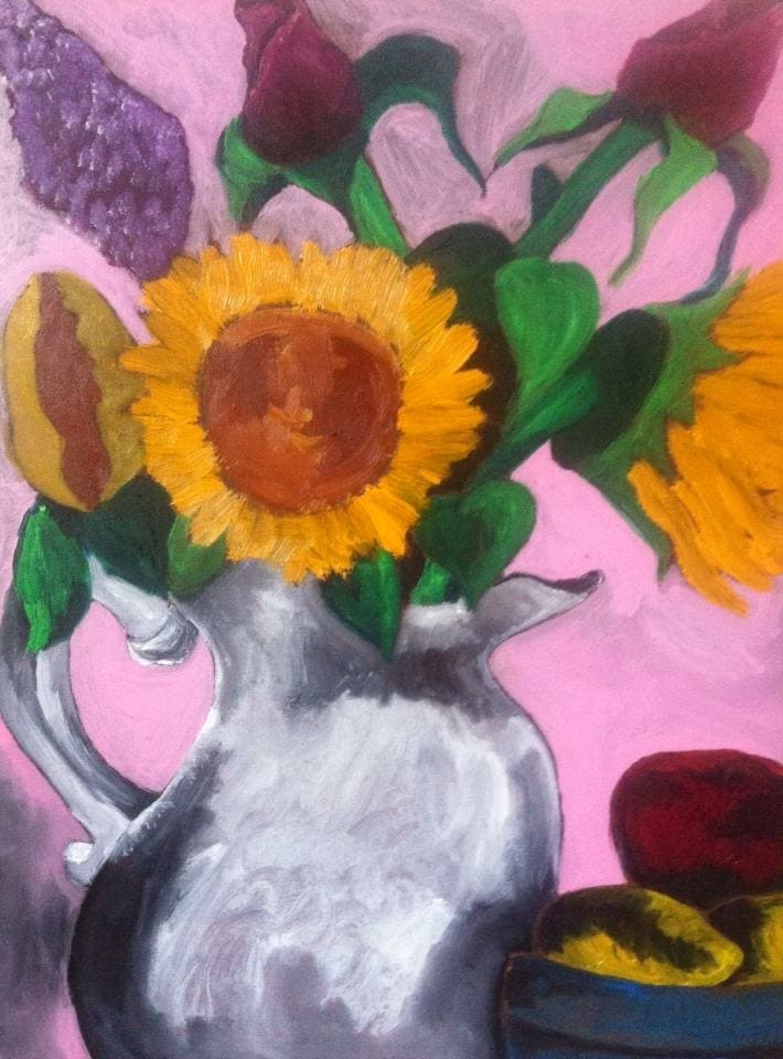 Sunflower 11-SOLD by Christopher John Hoppe, Image 1.