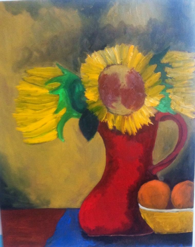 Sunflower 16 by Christopher John Hoppe 