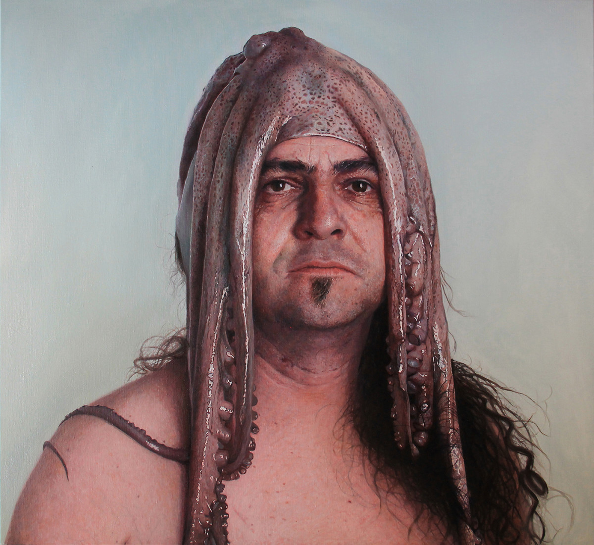 Michel with octopus by Tanya Atanasova 