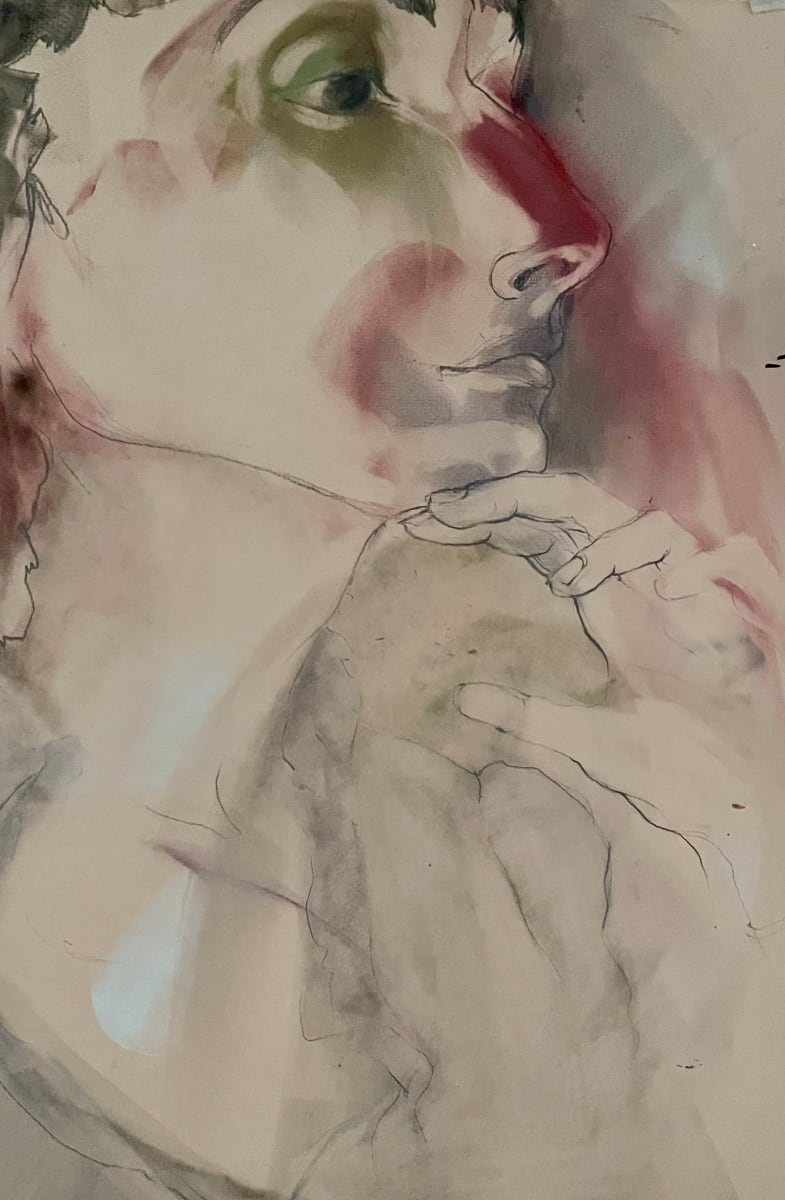 Study of Ivette by Patty Suau  Image: Comes framed