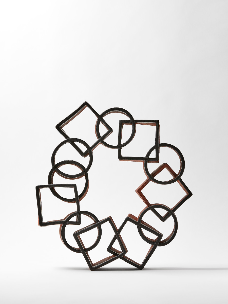 Interlacing Circle and Square Portal by BEN MEDANSKY STUDIO 