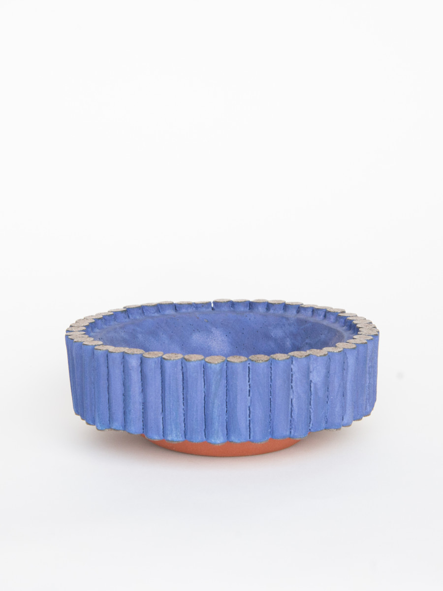 Gershwin Blue Bowl by BEN MEDANSKY 