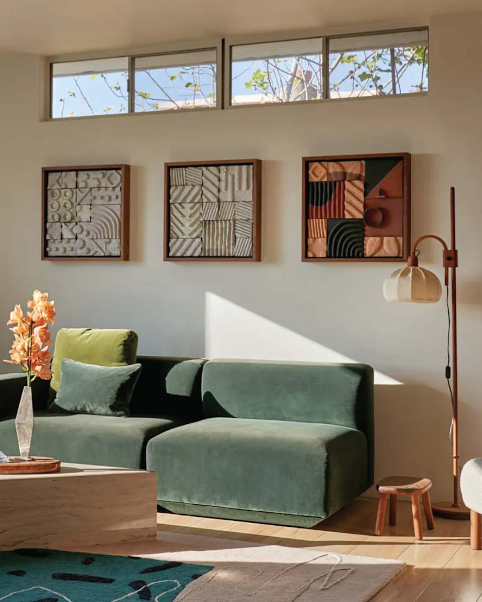 Three Wall Works by BEN MEDANSKY 