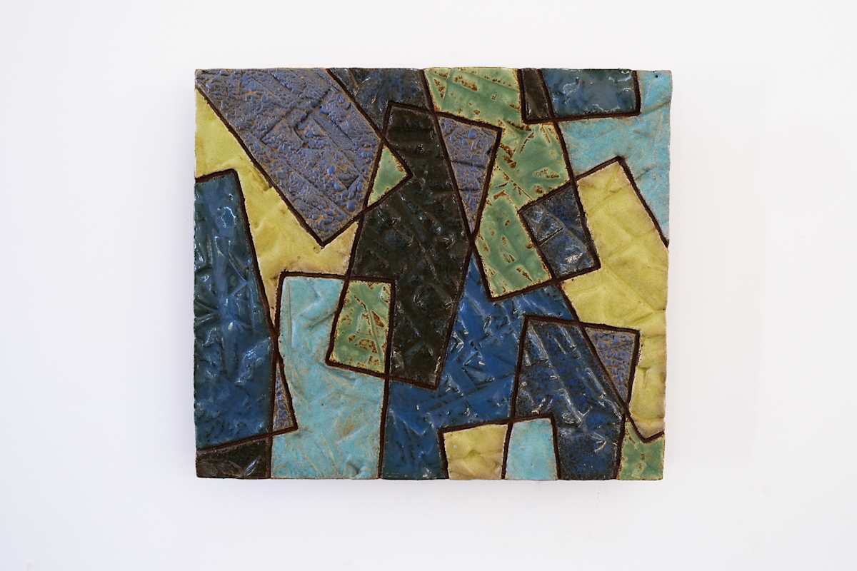 Interlacing Rectangles in Color by BEN MEDANSKY, Image 1.