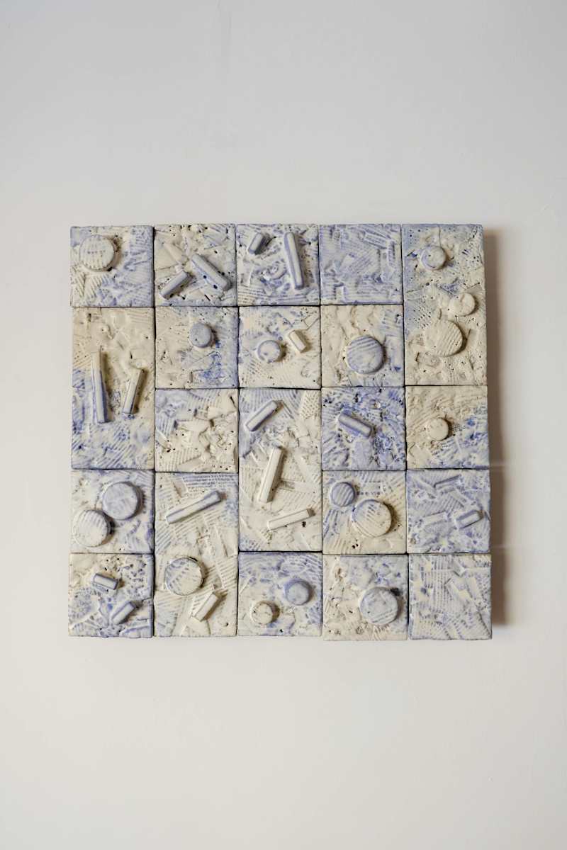 Blue Zone Squares by BEN MEDANSKY, Image 1.