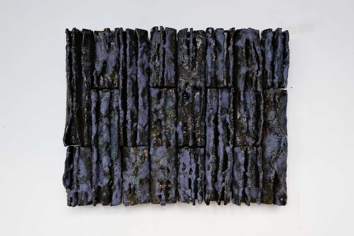 Triple Wave Study in Black and Blue by BEN MEDANSKY 