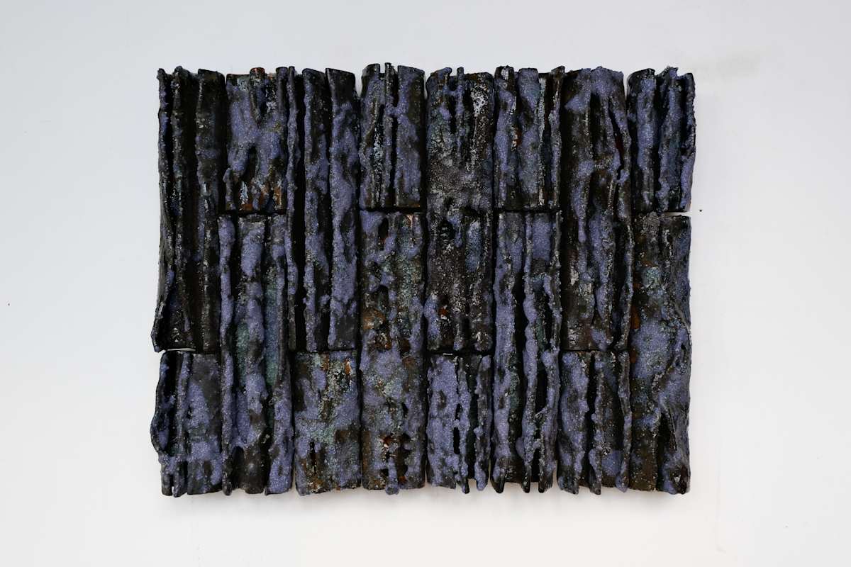 Triple Wave Study in Black and Blue by BEN MEDANSKY STUDIO, Image 1.