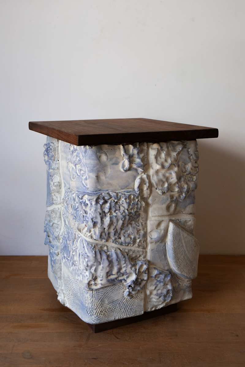Manner Cladded Stool II by BEN MEDANSKY, Image 4.