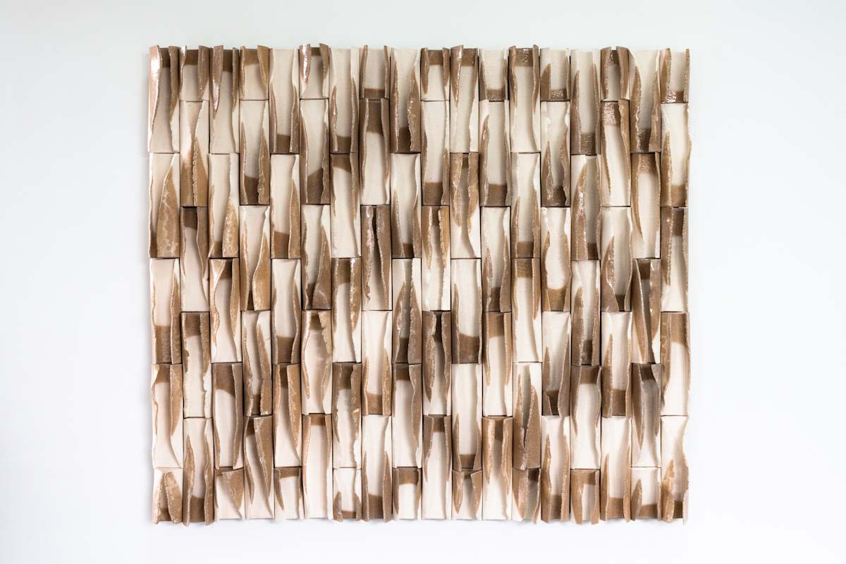 White Wave Wall Work by BEN MEDANSKY 