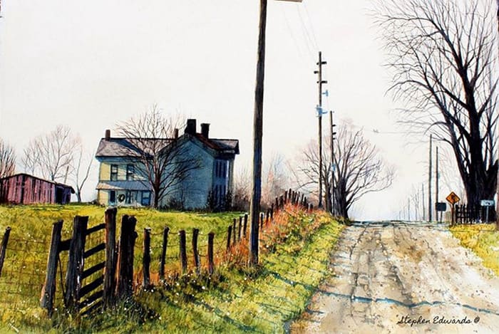 3rd Place – Overall - Stephen Edwards - “Forgotten Holiday” – www.stephen-edwards-artist.com by Stephen Edwards 