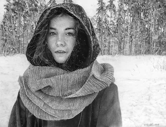 Renee Brettler – “Snowy Solitude” - www.reneebrettler.com by Renee Brettler 