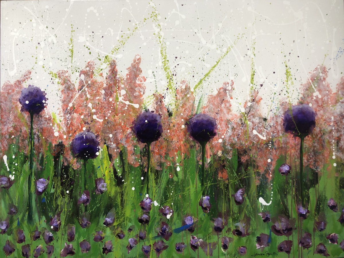 Fun in the Sun with Alliums by Janetta Smith 