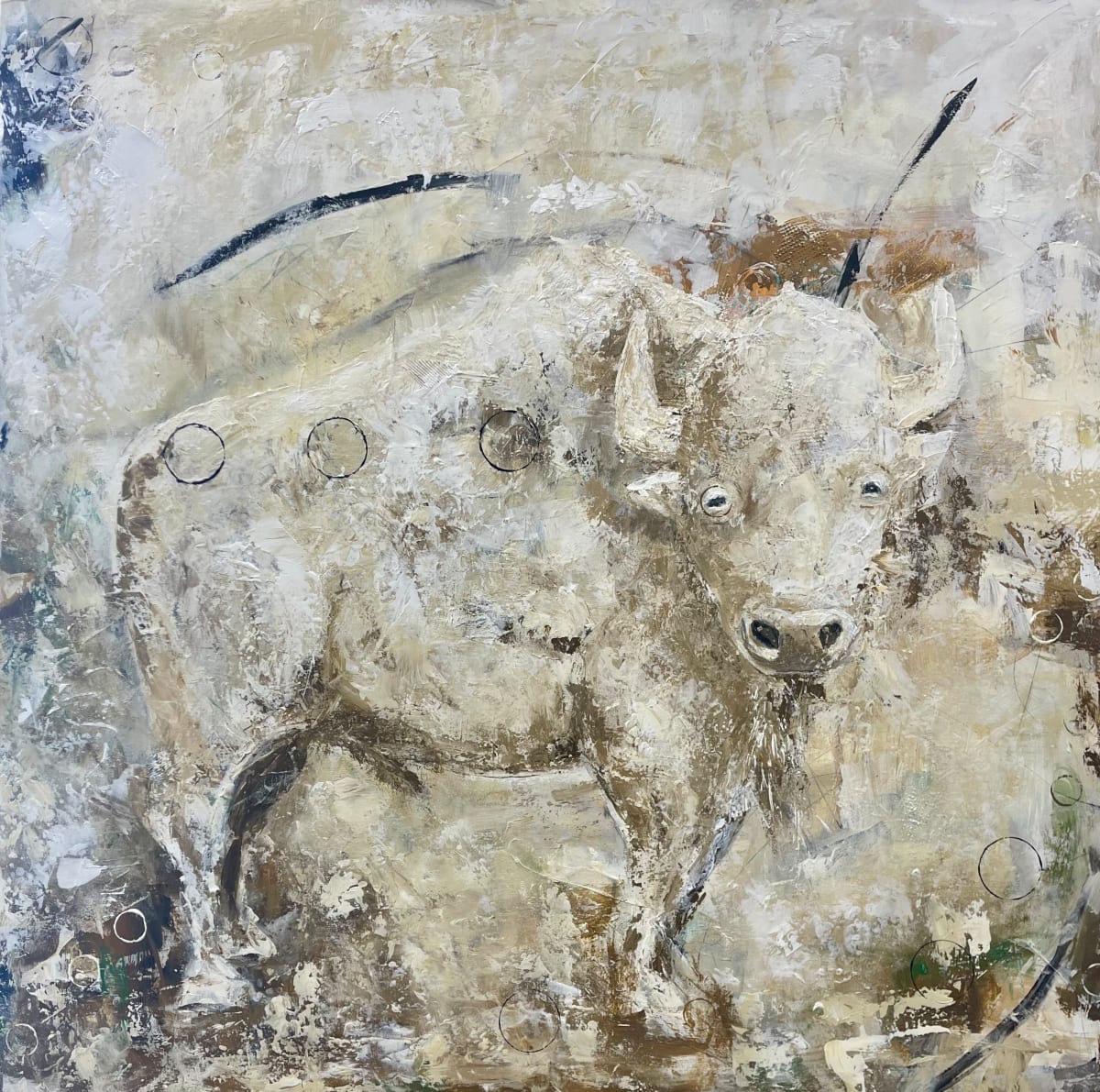 Ghost Buffalo by Janetta Smith, Image 1.