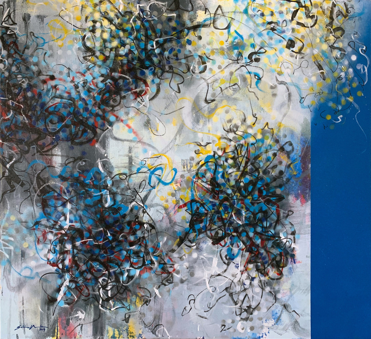 I'm in transition, living on the street by Selvin November Studio 