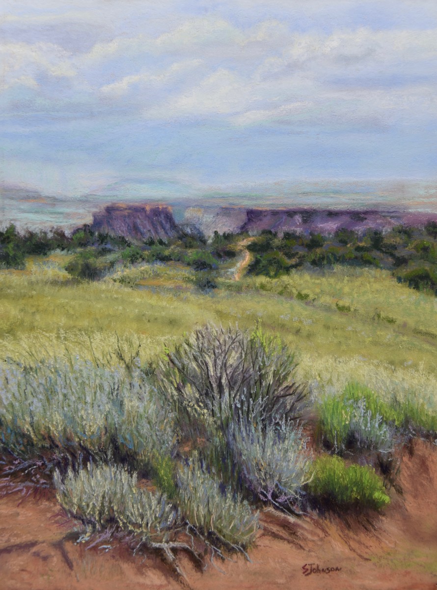 Hiking Murphy's Point Trail, Canyonlands, UT by Susan  Frances Johnson 