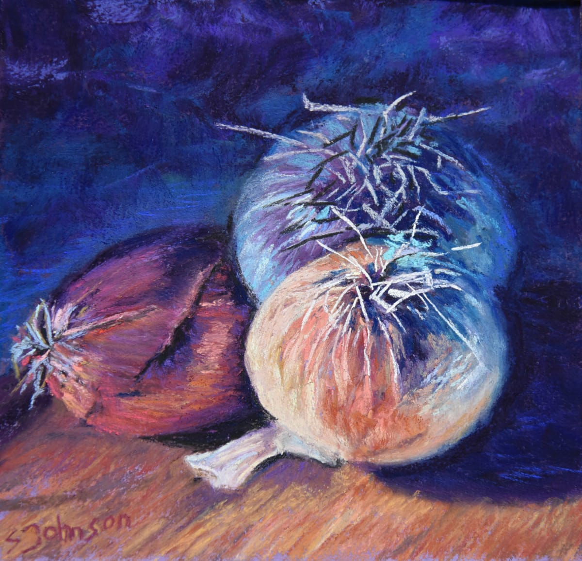 Onions by Susan  Frances Johnson 