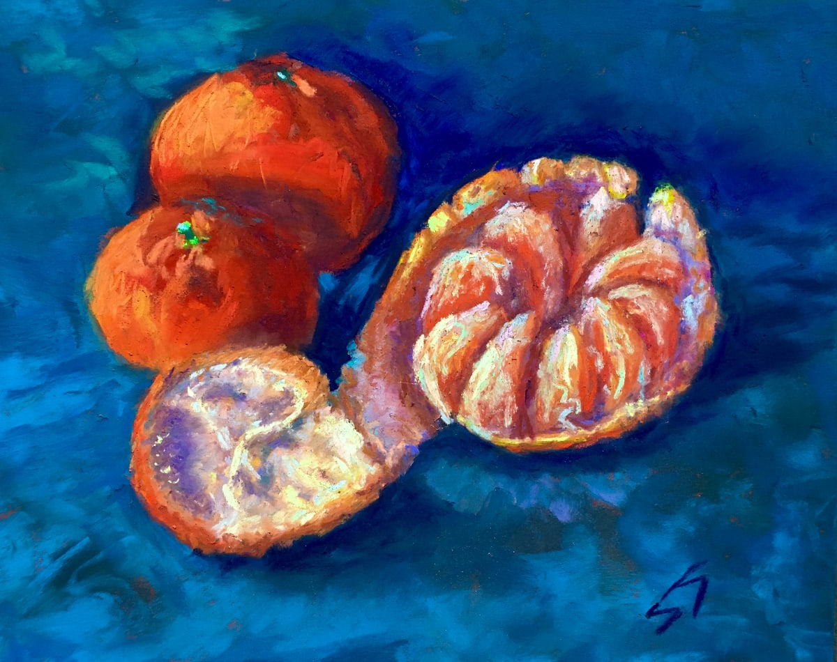 Mandarin Oranges by Susan  Frances Johnson 