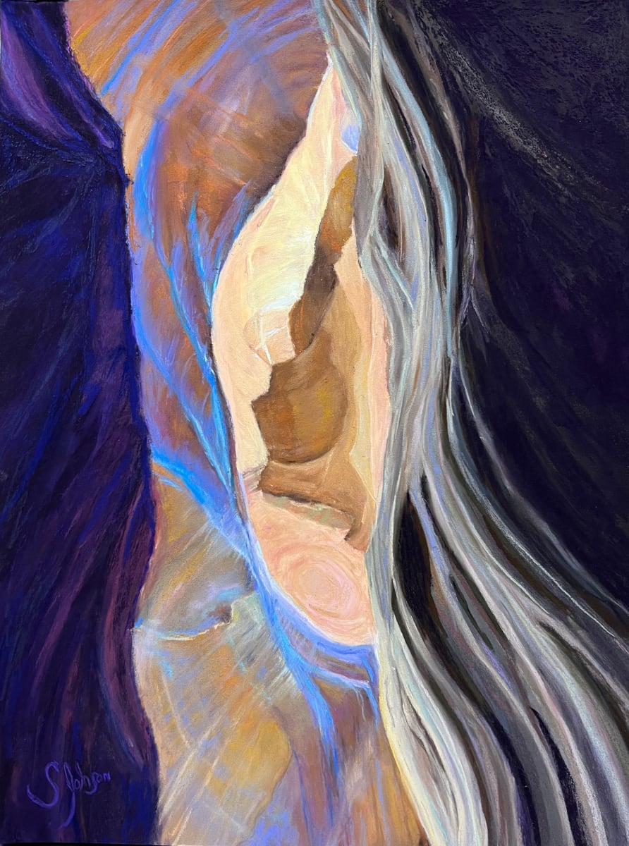 Antelope Canyon by Susan  Frances Johnson 